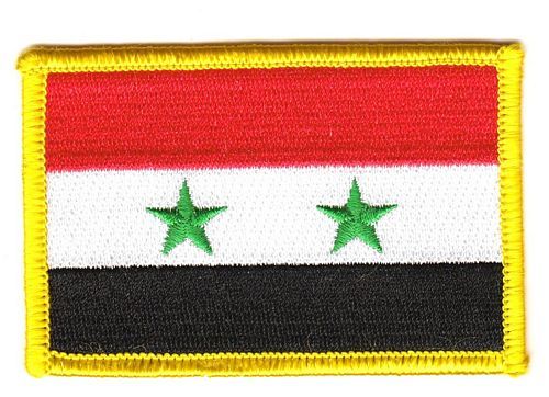 Fahnen Aufnäher Syrien