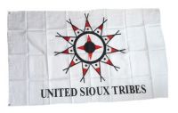 Fahne / Flagge Indianer - United Sioux 90 x 150 cm