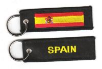 Fahnen Schlüsselanhänger Spanien