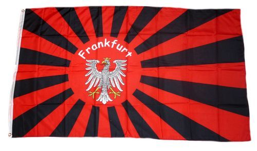 Fahne / Flagge Fußball Frankfurt 90 x 150 cm