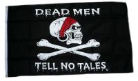 Fahne / Flagge Pirat Dead Men Tell no Tales 90 x 150 cm