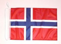 Bootsflagge Norwegen 30 x 45 cm