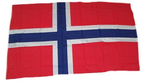 Fahne / Flagge Norwegen 30 x 45 cm