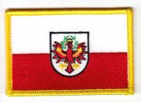 Fahnen Aufnäher Österreich - Tirol Fahne