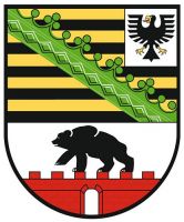 Wappenschild Aufkleber Sticker Sachsen Anhalt
