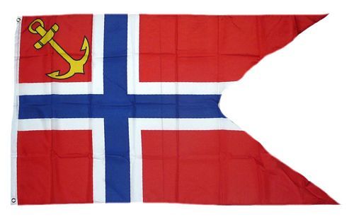 Fahne Flagge Norwegen Post Hurtigruten 90 x 150 cm 