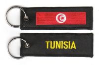 Fahnen Schlüsselanhänger Tunesien