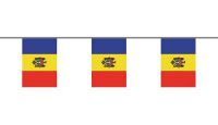 Flaggenkette Moldawien 6 m