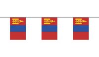 Flaggenkette Mongolei 6 m