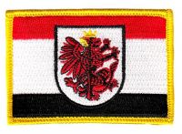 Fahnen Aufnäher Polen - Kujawien Pommern