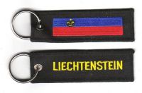 Fahnen Schlüsselanhänger Liechtenstein