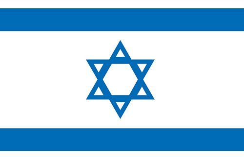 Fahnen Aufkleber Sticker Israel