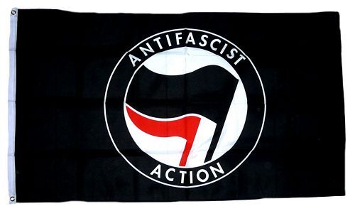 Fahne / Flagge Antifaschismus 90 x 150 cm