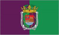 Fahne / Flagge Spanien - Malaga 90 x 150 cm