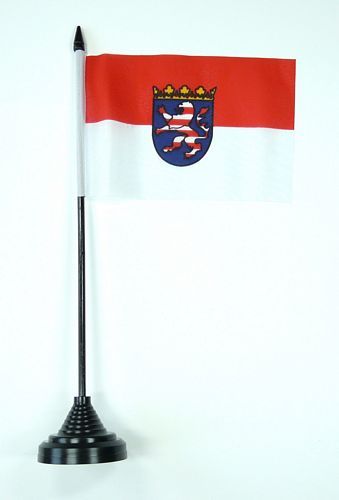 Tischflagge Hesseneck Tischfahne Fahne Flagge 10 x 15 cm 