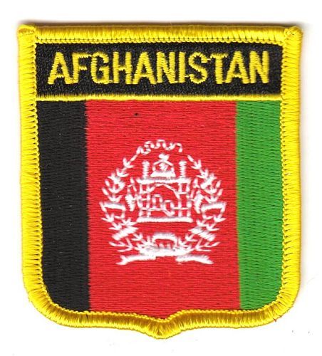 Wappen Aufnäher Fahne Afghanistan