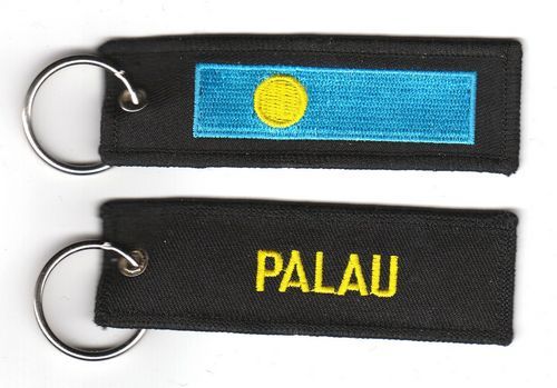 Fahnen Schlüsselanhänger Palau