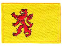 Fahnen Aufnäher Niederlande - Südholland Fahne Flagge Patch