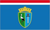 Fahne / Flagge Kroatien - Sisak - Moslavina 90 x 150 cm