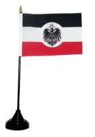 Tischfahne Deutsches Reich Kolonialamt 11 x 16 cm Flagge Fahne