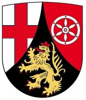 Wappenschild Aufkleber Sticker Rheinland Pfalz