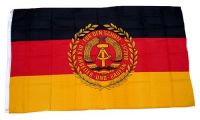 Fahne / Flagge DDR - NVA Truppenfahne 90 x 150 cm