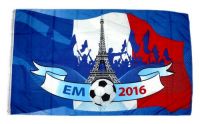 Fahne / Flagge EM 2016 Frankreich 60 x 90 cm