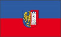Fahne / Flagge Polen - Gleiwitz 90 x 150 cm