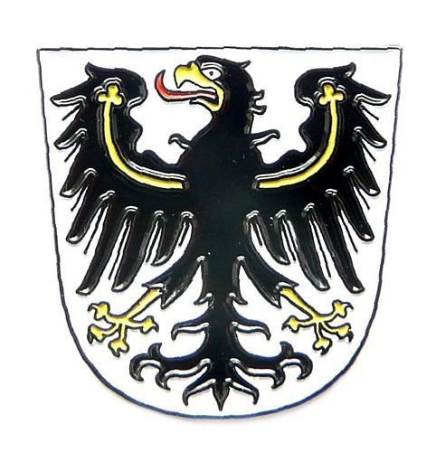 Pin Oberschlesien Wappen Anstecker Anstecknadel 