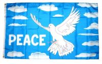 Fahne / Flagge Frieden Peace Taube