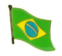 Flaggen Pin Fahne Brasilien Pins Anstecknadel Flagge