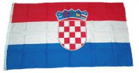 Flagge / Fahne Kroatien Hissflagge 90 x 150 cm