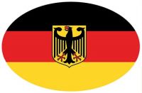 Wappen Aufkleber Sticker Deutschland Adler