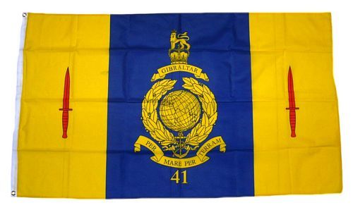 Fahne / Flagge Großbritannien 41 Commando Royal Marines 90 x 150 cm