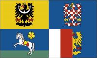 Fahne / Flagge Tschechien - Mährisch Schlesien 90 x 150 cm