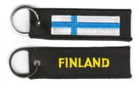 Fahnen Schlüsselanhänger Finnland
