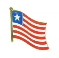 Flaggen Pin Fahne Liberia Pins NEU Anstecknadel Flagge