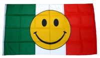 Fahne / Flagge Italien Smile 90 x 150 cm