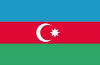 Fahnen Aufkleber Sticker Aserbaidschan