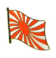 Flaggen Pin Fahne Japan Kriegsflagge NEU Anstecknadel