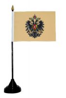 Tischfahne Österreich Ungarn Adler 11 x 16 cm Flagge Fahne