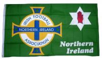 Fahne / Flagge Nordirland Football Association 90 x 150 cm