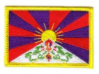 Fahnen Aufnäher Tibet