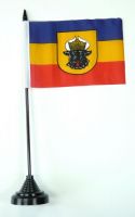 Tischflagge Mecklenburg Ochsenkopf 11 x 16 cm Flaggen