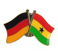 Fahnen Freundschaftspin Anstecker Ghana 