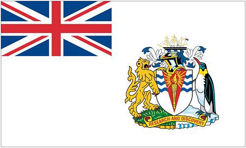 Flagge / Fahne Britisches Antarktis Territorium Hissflagge 90 x 150 cm